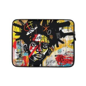 Primal Mogul 'Chaos Art' Custom Laptop Sleeve