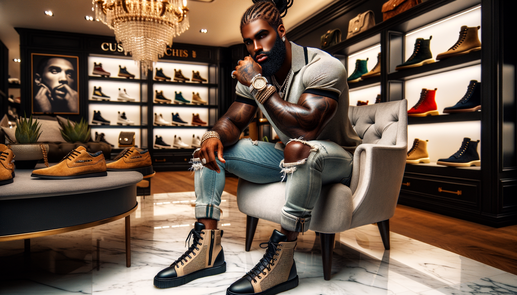 Luxury Hustle: Launching a Bold, Street-Influenced Custom Footwear Brand