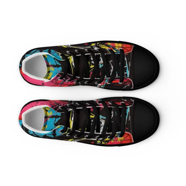 Men’s ‘Eccentric Mogul’ High Top Canvas Shoes