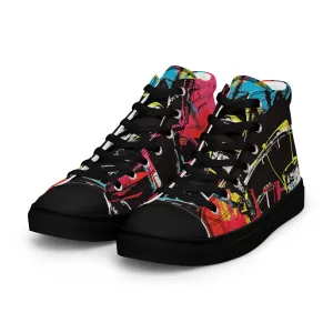 Men’s ‘Eccentric Mogul’ High Top Canvas Shoes