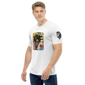 Primal Mogul Lion’s Crest Tee: Art of Power - Image 3