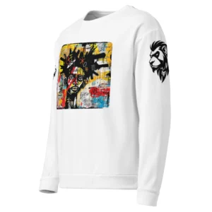 Primal Mogul Lion’s Crest Sweatshirt: Art of Power - Image 3
