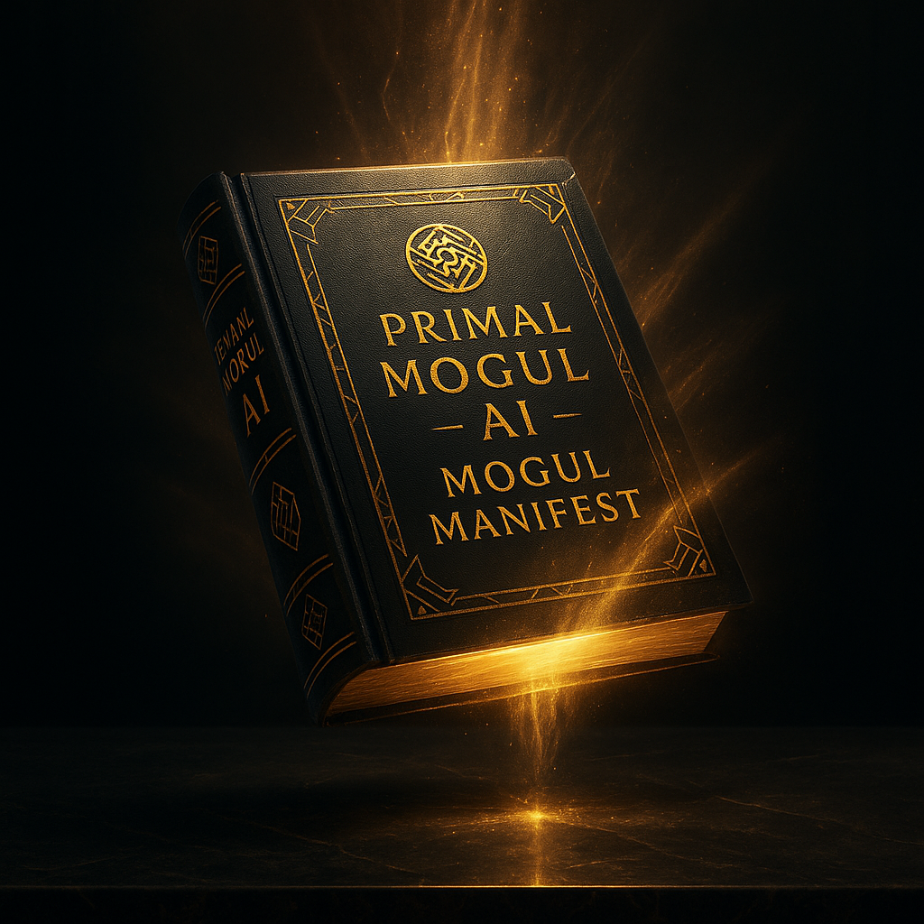 Primal Mogul AI Command Code: The AI Mogul Manifest (Advance)