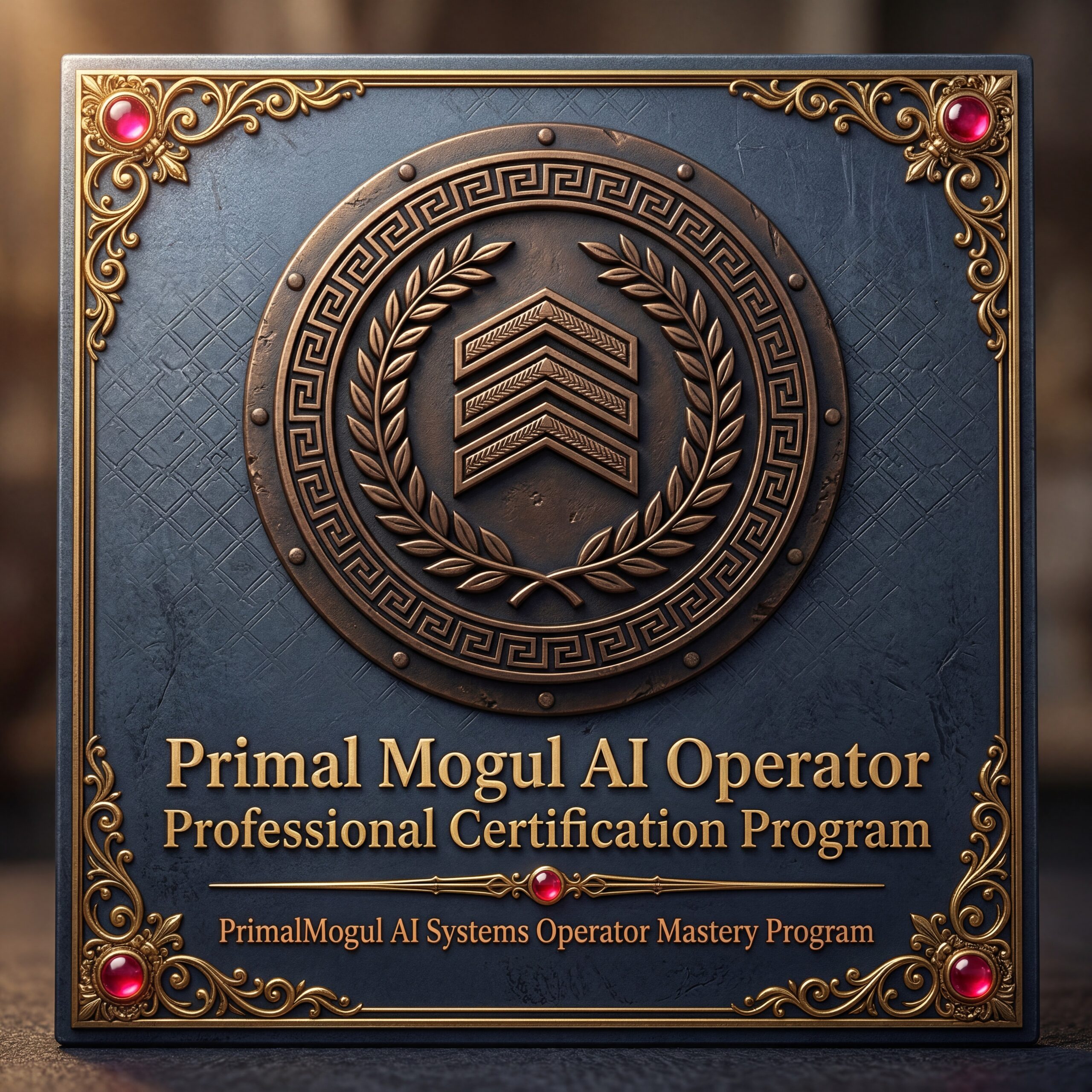 PrimalMogul AI Systems Operator Professional Certification Program
