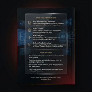 How to Start an AI-Powered Mortgage Brokerage in 2026 – Digital Guide