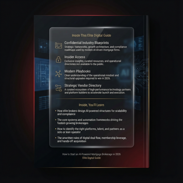 How to Start an AI-Powered Mortgage Brokerage in 2026 – Digital Guide