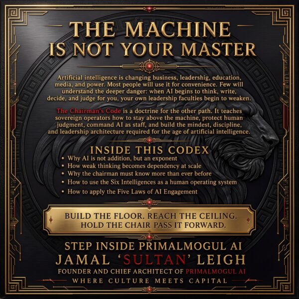 The Chairman's Code: God Mode Leadership In The Age Of Artificial Intelligence