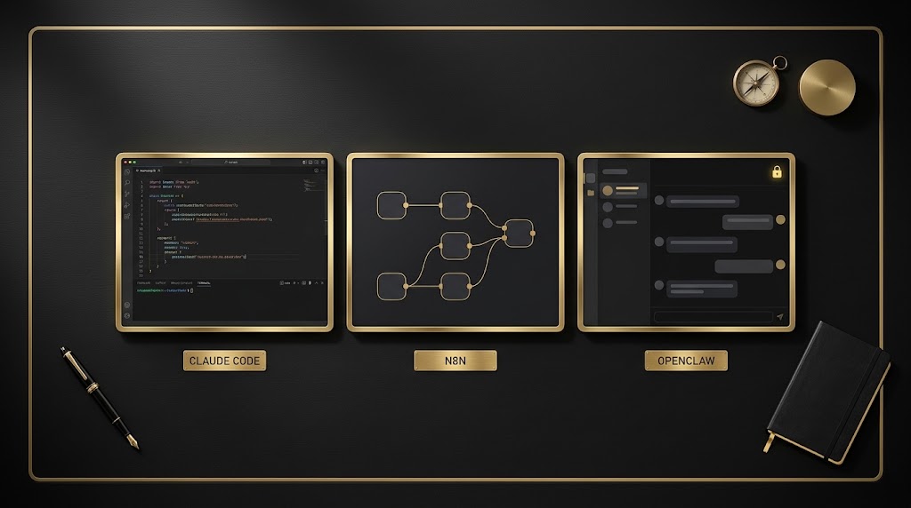 Claude Code vs n8n vs OpenClaw: Which Fits Your Business?